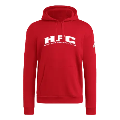 Adidas Fleece Hoodie - Pwr Red Image