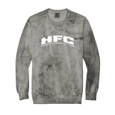 Color Blast Crewneck Sweatshirt - Smoke Image