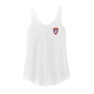 Perfect Tri Relaxed Tank - White Image