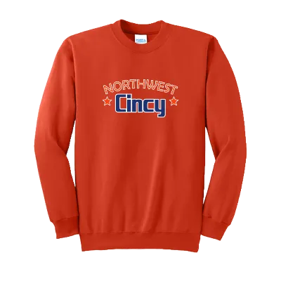Essential Fleece Crewneck - Orange Image