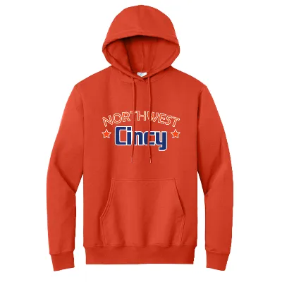 Essential Fleece P/O Hoodie - Orange Image