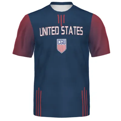 FreeStyle Sublimated Turbo Training Tee - USA Image