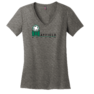 Perfect Weight Women's V-Neck Tee - Heathered Charcoal Image