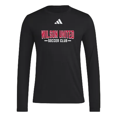 LS Pregame Tee - Black/White Image