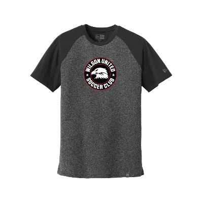 Heritage Blend Varsity Tee - Black/Black Twist Image