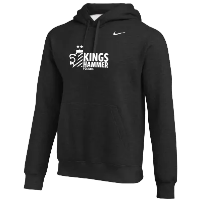 Club Fleece Hoodie - Black (Badge) Image
