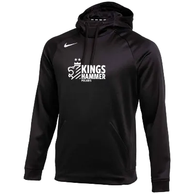 Therma Pullover Hoodie - Black (Badge) Image