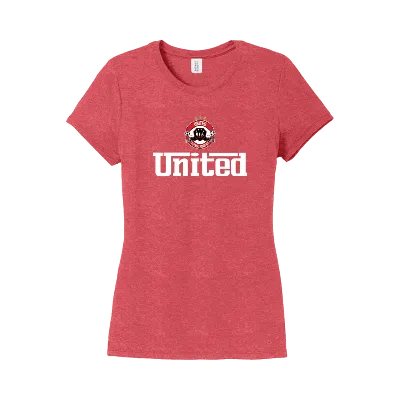 UFA SS Fan Tee - Red Frost Image