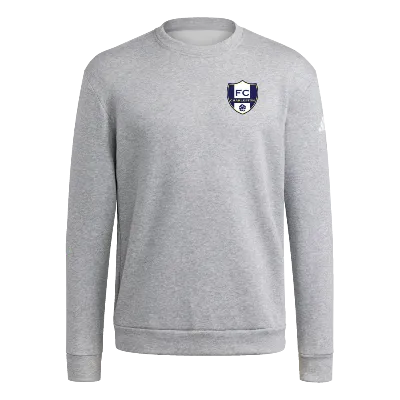 Fleece Crew - Grey/White Image