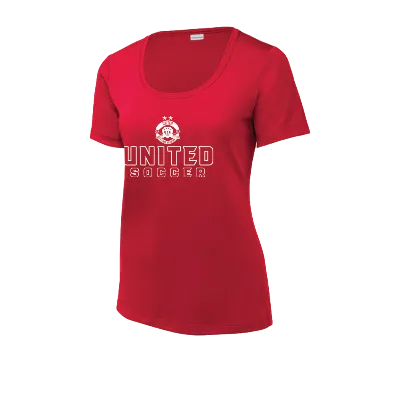 Posi-UV SS Fan Tee - Red Image