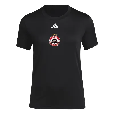 SS Pregame Tee - Black/White Image