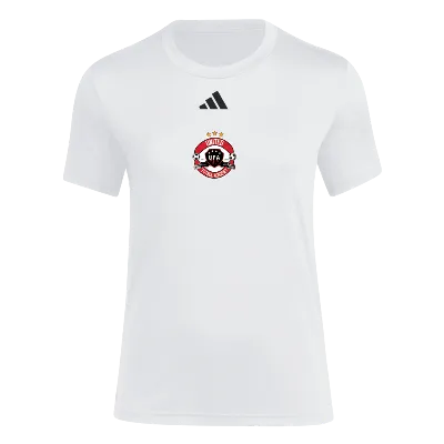 SS Pregame Tee - White/Black Image
