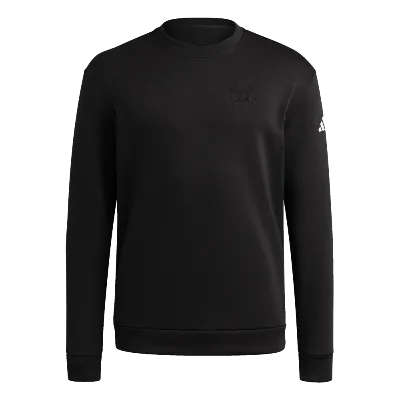 Fleece LS Crew - Black Image