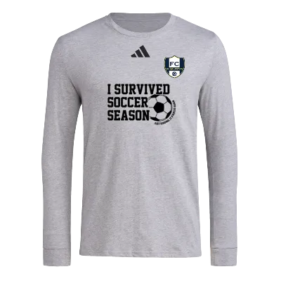 HOLIDAY 2026 - L/S Pregame Tee - Grey/Black Image