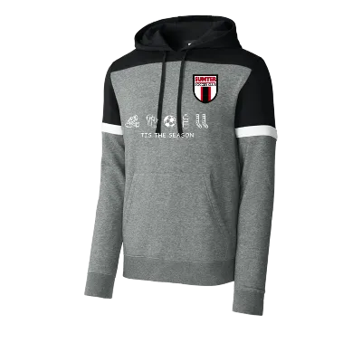 HOLIDAY 2026 - Drive Fleece Colorblock Hoody - Black/Vintage Heather Image