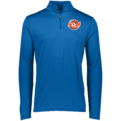 Attain Wicking 1/4 Zip Pullover - Royal Image