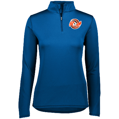 Attain Wicking 1/4 Zip Pullover - Royal Image (7696)