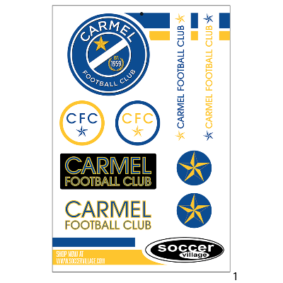 Carmel FC Traditional Sticker Set Image