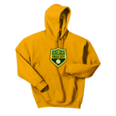 Heavy Blend Hooded Sweatshirt - Gold Image