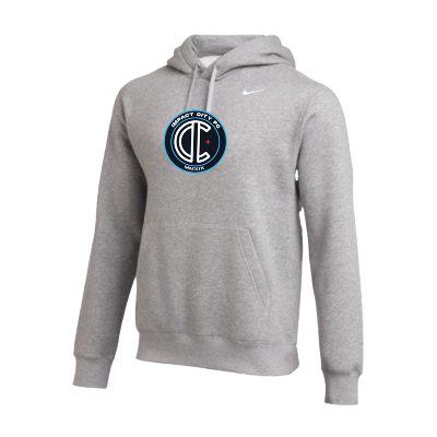 Club Fleece Hoodie - Grey Heather Image