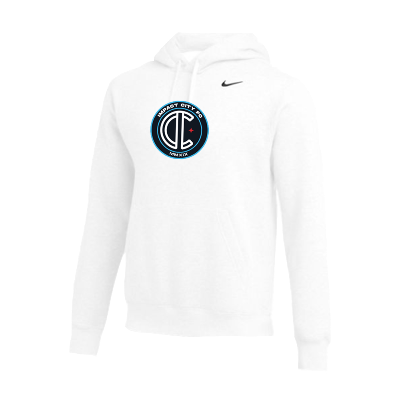 Team Club Pullover Hoodie - White Image