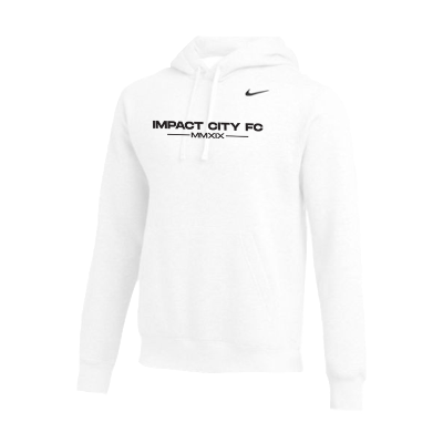 Team Club Pullover Hoodie - White Image