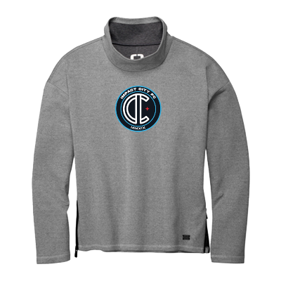 Transition Pullover- Petrol Heather Grey Image