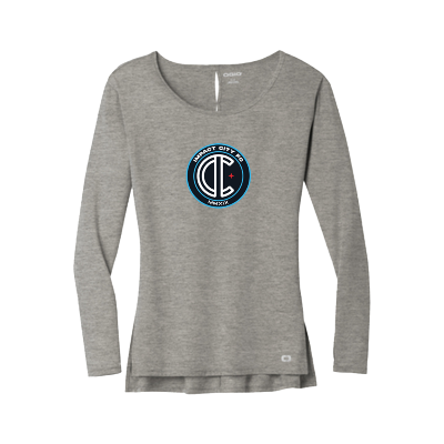 Ogio Luuma L/S Tunic- Petrol Heather Grey Image