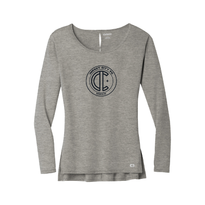 Ogio Luuma L/S Tunic- Petrol Heather Grey Image