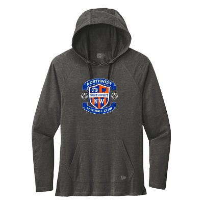 Tri Blend Hoodie Tee - Graphite Image